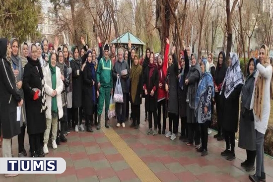 برگزاری همایش پیاده روی سالمندان همزمان با ولادت امام علی(ع) درپارک فدک  شهرستان اسلامشهر 